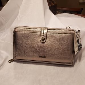 The Sak 3-in1leather wallet crossbody Pryrite